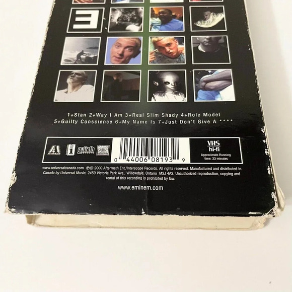 Eminem E VHS Tape Marshall Mathers - Picture 14 of 16